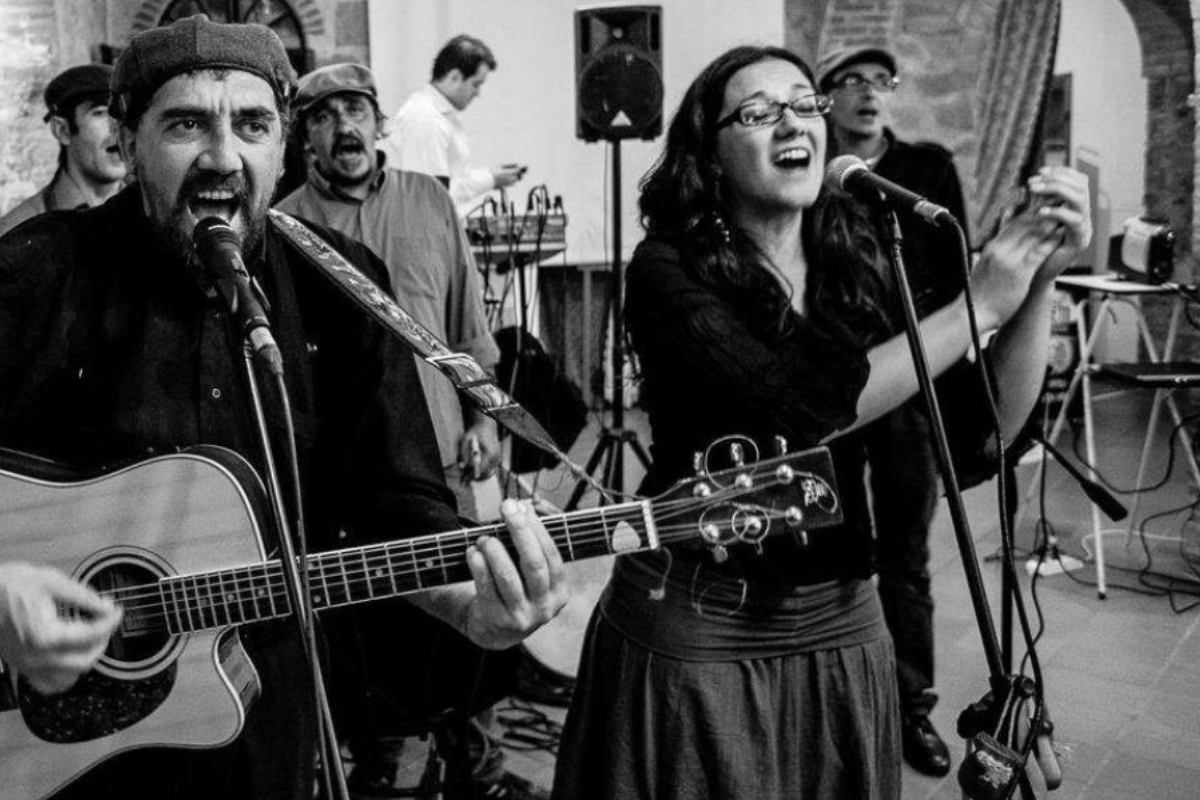 Lucani in toscana musicanti di bacco