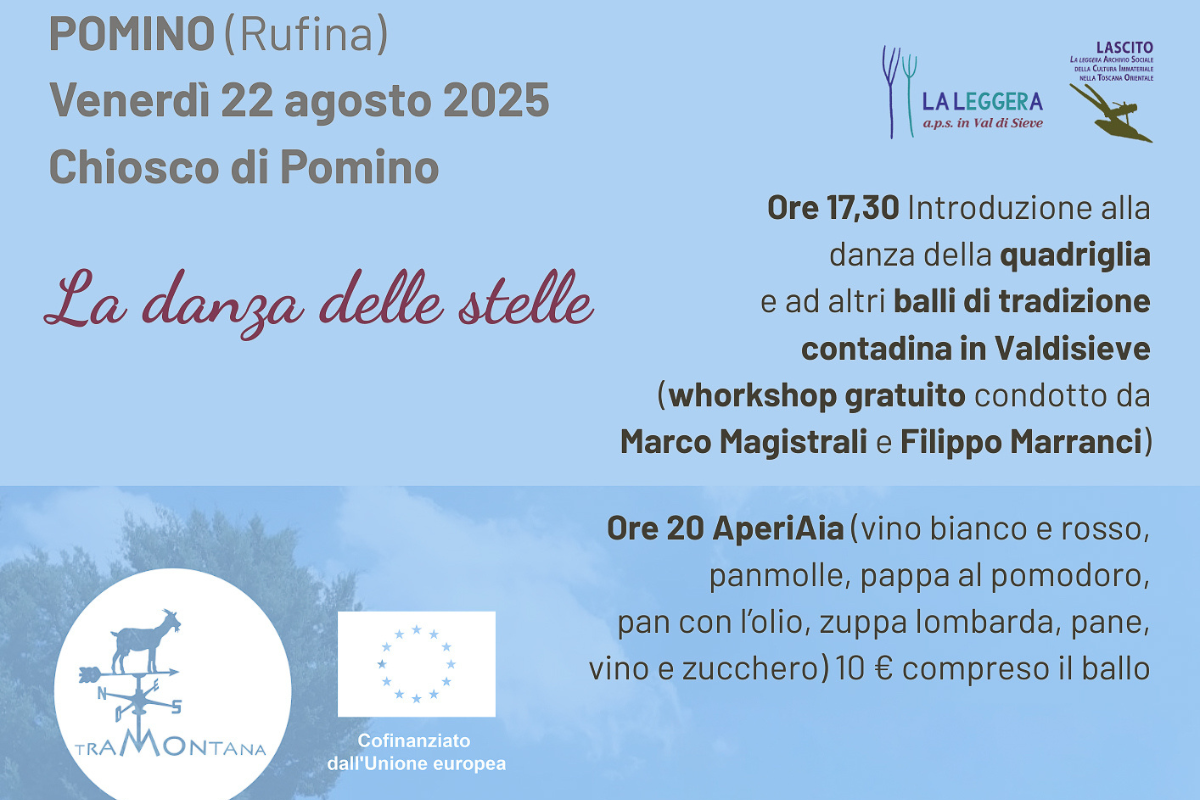 An evening of dance and tradition in valdisieve