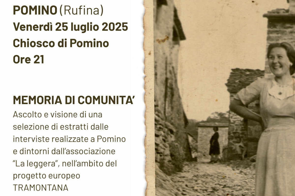 Pomino a living memory of community
