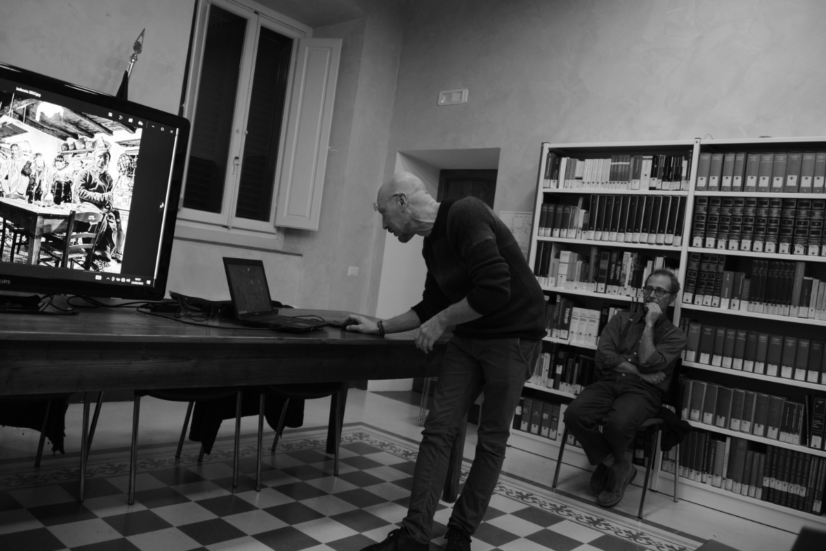 The vigil of the masks