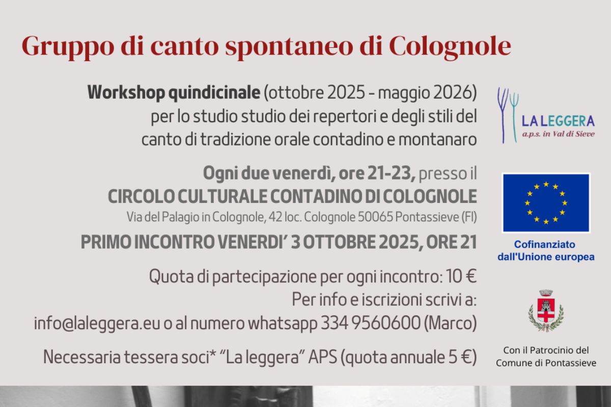 Colognole Spontaneous Singing Group