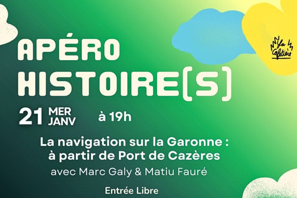 APÉRO HISTOIRE[S] La navigation sur la Garonne à partir de Port de Cazères