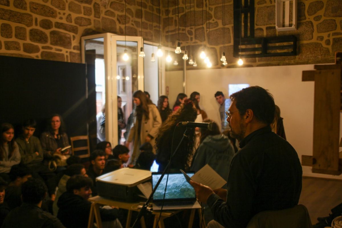 The Rivers of the Community performance was presented at the 18th Vouzela Book Fair