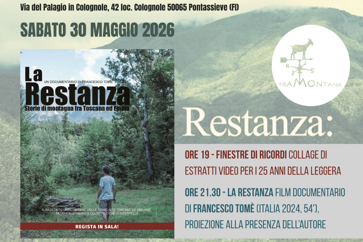 Screening and discussion of a documentary with Francesco Tomè