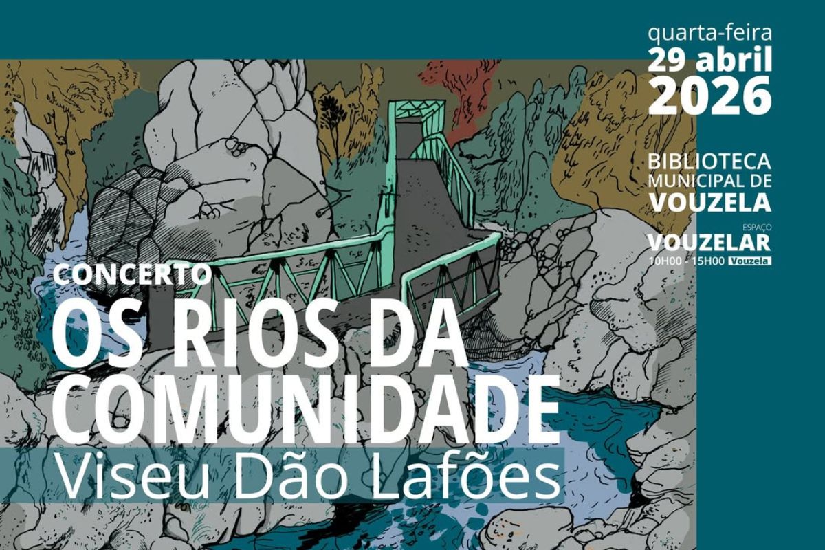 A poetic musical and multimedia performance as part of the the 18th Vouzela Book Fair