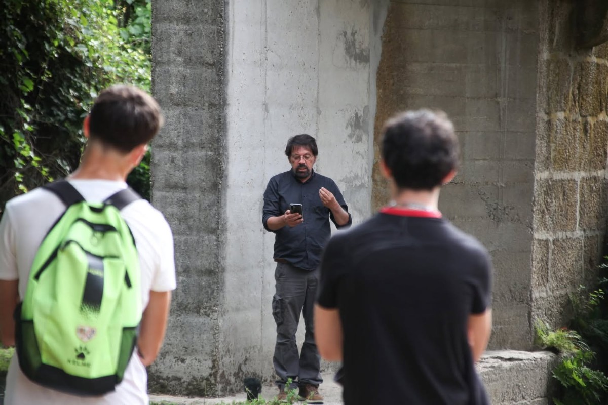 A sensory and musical walk through the common lands of Granja