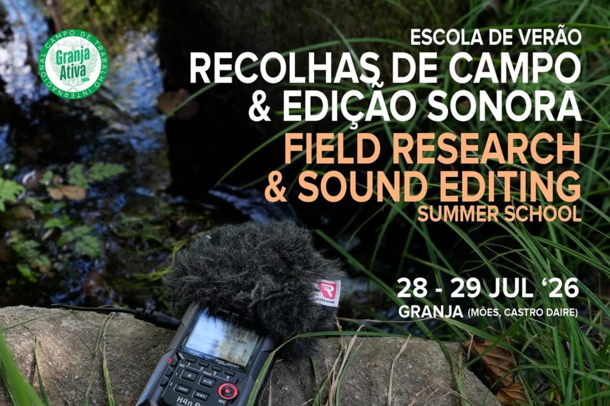 A summer school on field recording and sound editing in Granja