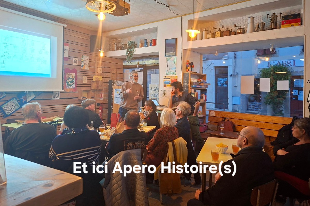 An Apéro Histoire[s] on the building of the Garonne boats in Aurignac