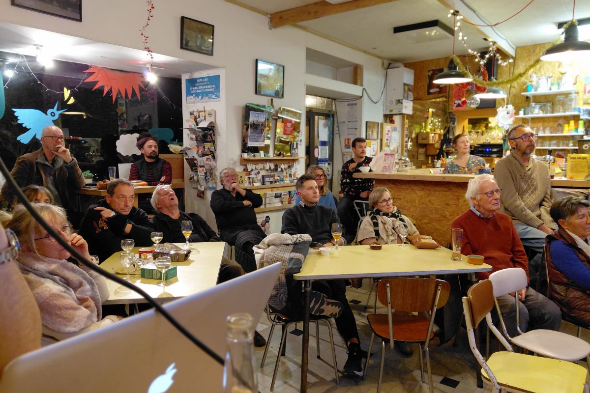 An Apéro Histoire[s] on the raftsmen of the Garonne in Aurignac
