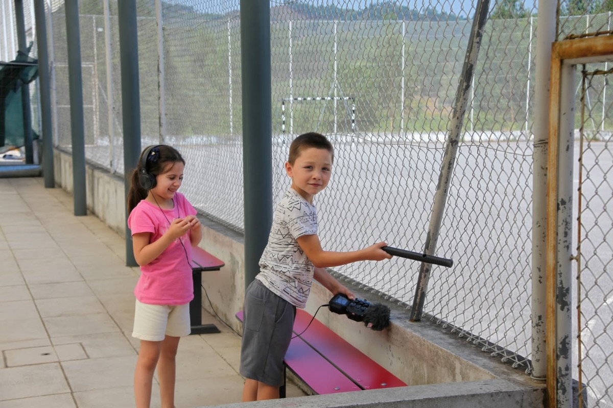 Children in Vouzela turn the sounds around them into stories