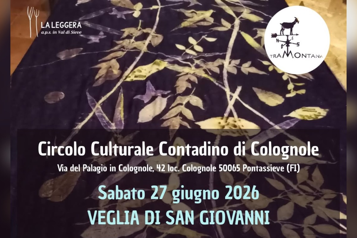 La Leggera invites the public to a St John's Eve gathering in Colognole