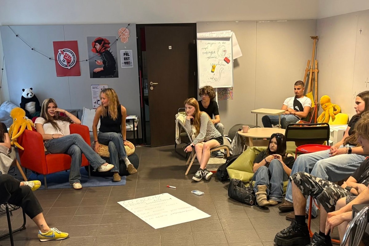 Multicultural Nadodrze: a first meeting of young people at POBO in Wrocław
