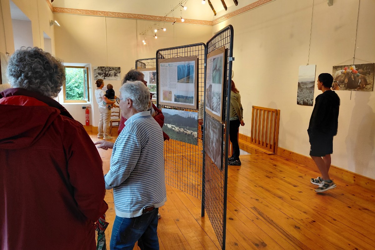 The exhibition “European Transhumances” in Portet-d'Aspet