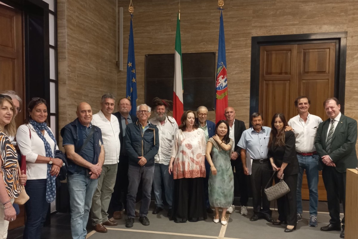 The presentation of “Gregge romane” at Palazzo Valentini, in pictures